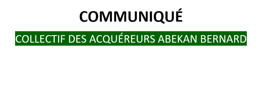 Communiqué